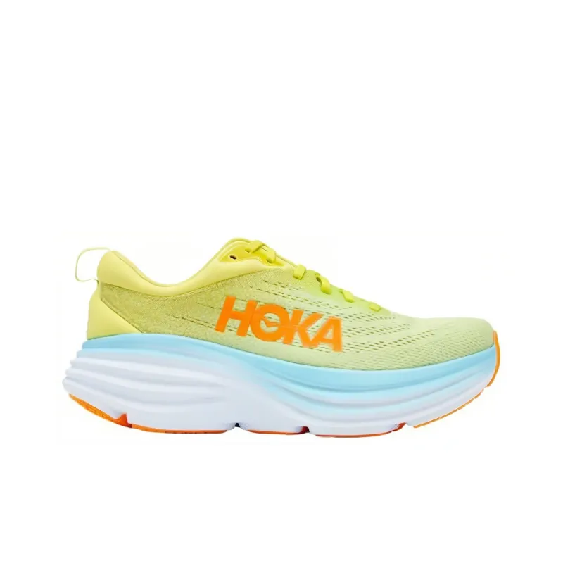HOKA ONE ONE Bondi 8 Butterfly Yellow Evening Primrose-1