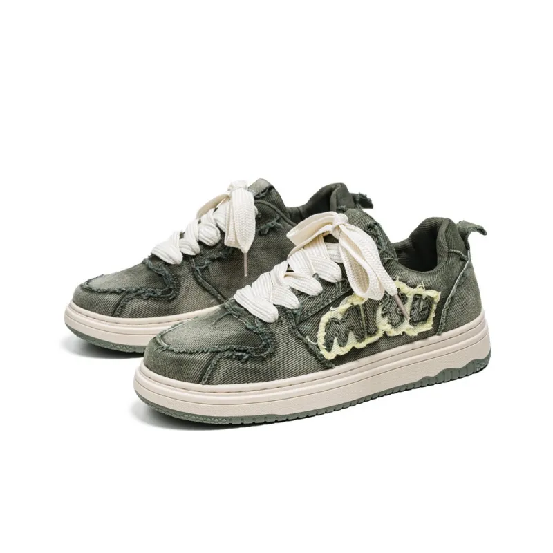 Meiretu Wear resistant, Lightweight, Breathable, And Non slip. Low Top Skateboard Shoes Men's-13