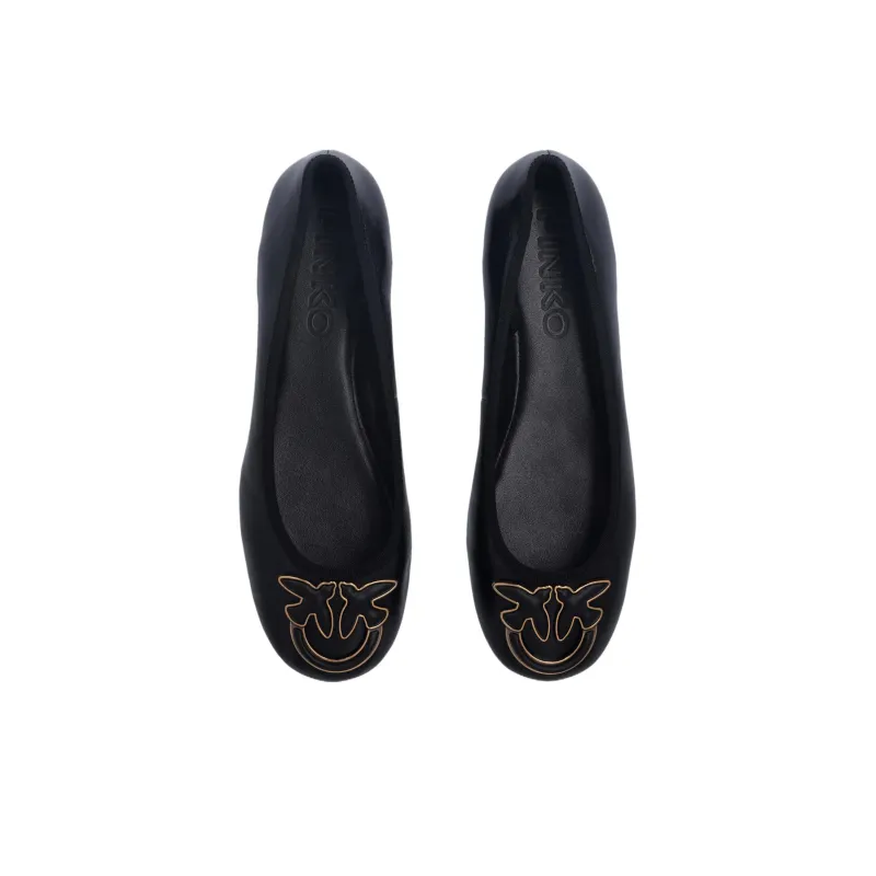 PINKO Love Birds Removable Ribbon Ballerinas Women's-3