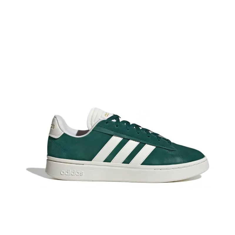 Adidas Neo GRAND COURT Alpha Cushioning, Wear Resistant Low Top Skateboard Shoes Men's Green-1