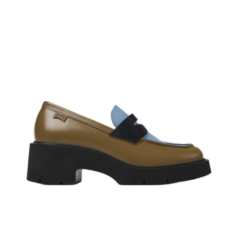 CAMPER Milah Twins Leather Loafers-1