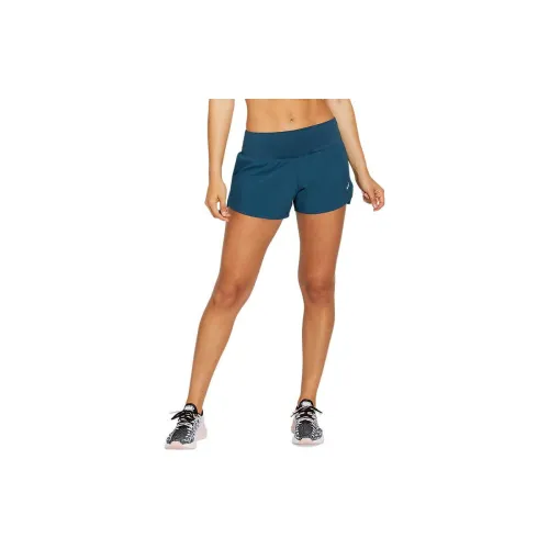 Asics ROAD 3.5IN SHORT Casual Shorts Women's Green