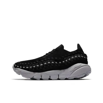 Nike Air Footscape Woven Black Reflect Silver Wolf Grey Women's