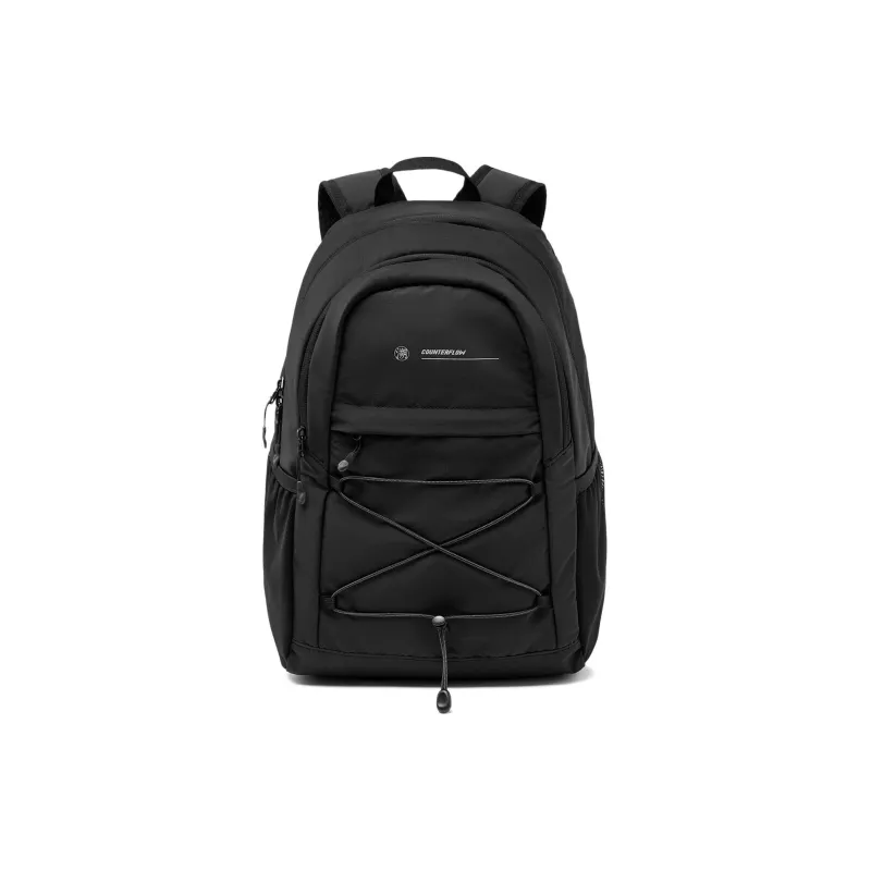 LiNing CF Polyester Backpack Unisex Black-0