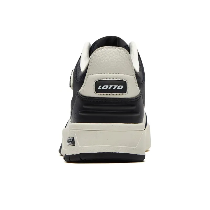 LOTTO Slip-Resistant Water-Resistant High-Top Skateboard Shoes Men's White-13