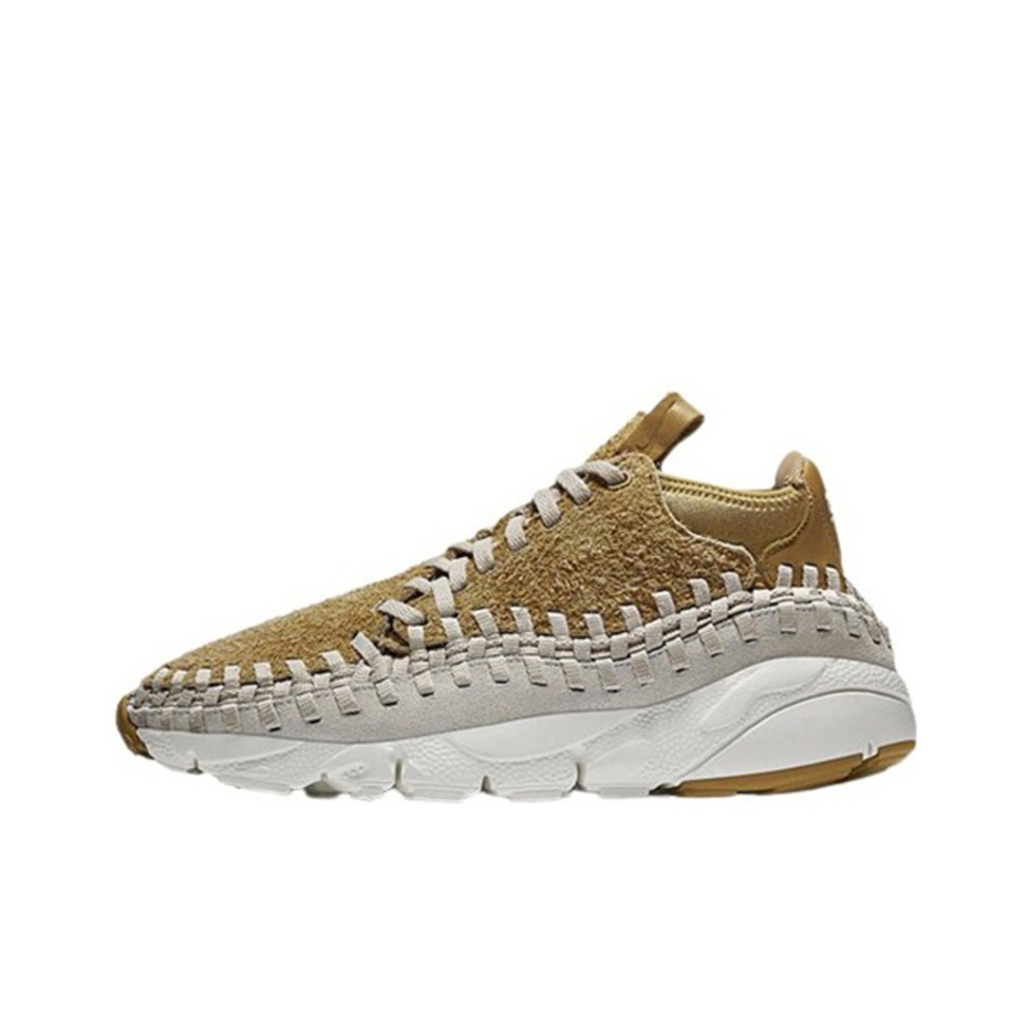 Nike Air Footscape Woven Chukka Flat Gold POIZON