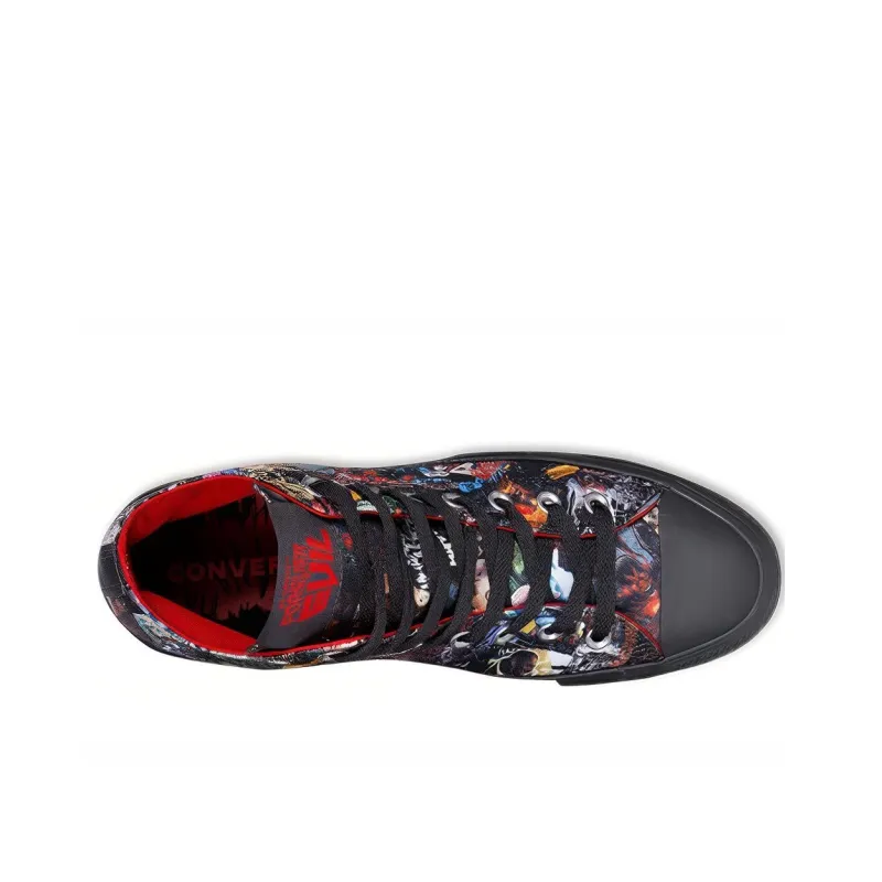 DC COMICS x Converse Chuck Taylor All Star Anti Slip Wear Resistant High Top Canvas Shoes Unisex Black-3