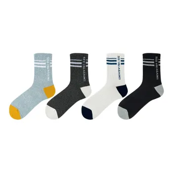 Step Cloud Mid-Calf Socks Men's 4 Pack