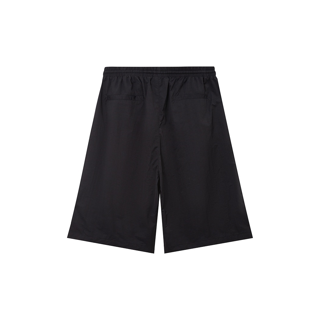 Suamoment Casual Shorts Unisex Black XS - POIZON