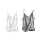 [V-Neck]Gray+White
