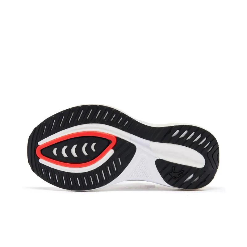 QIAODAN Phantom Running Shoes Women's Low Top Jordan White Signal Red-5
