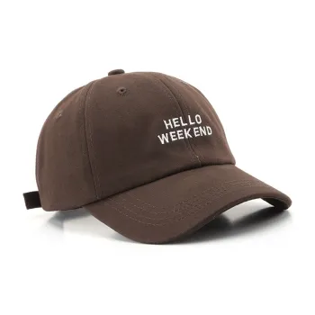 FILES Cotton Baseball Caps Unisex