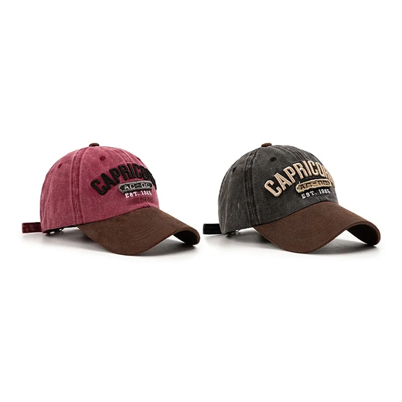 FILES Cotton Baseball Caps Unisex-10