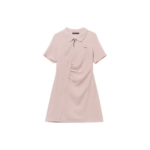 WESTLINK Short-Sleeved Dresses Women's Pink