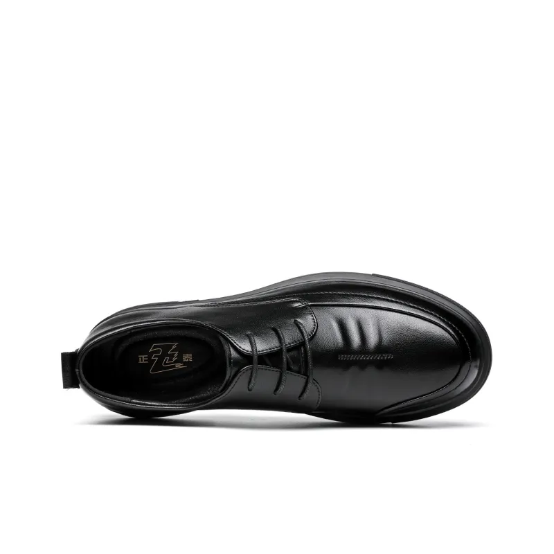 CHINT Dress Shoes Men Low Top Black/Brown-3