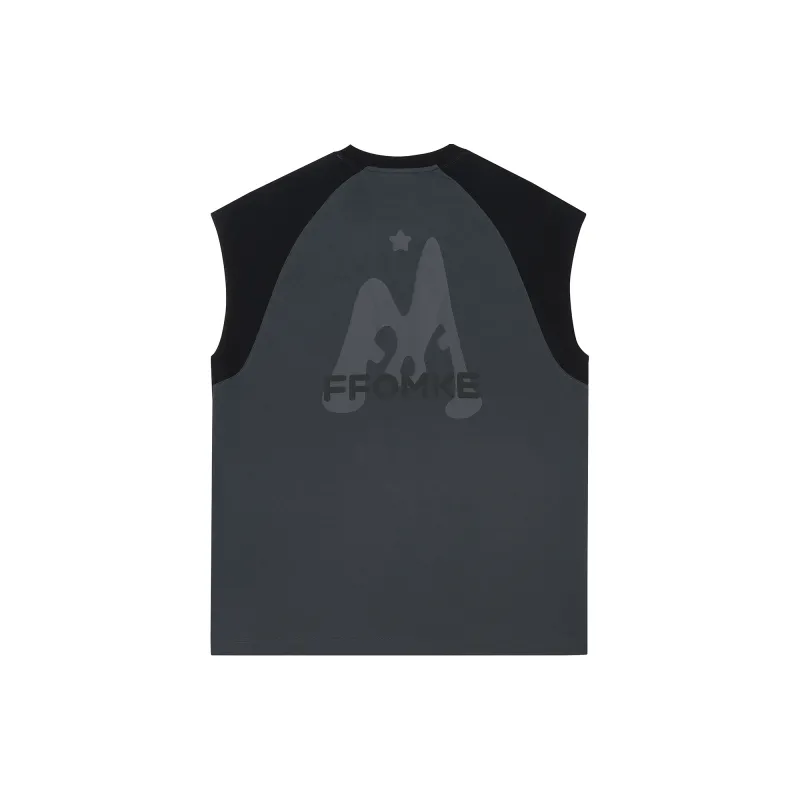 FFOMKE Tank Tops Unisex Dark Gray-1
