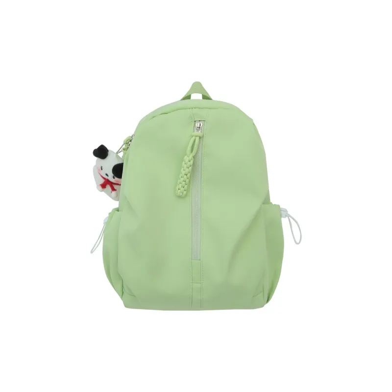 NOMK Nylon Backpack Regular Women's Black/White/Orange/Yellow/Green-6