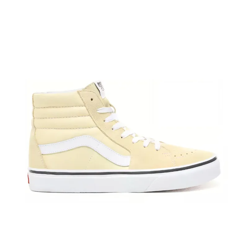 Vans Sk8 hi Black Beige Creamyellow-1