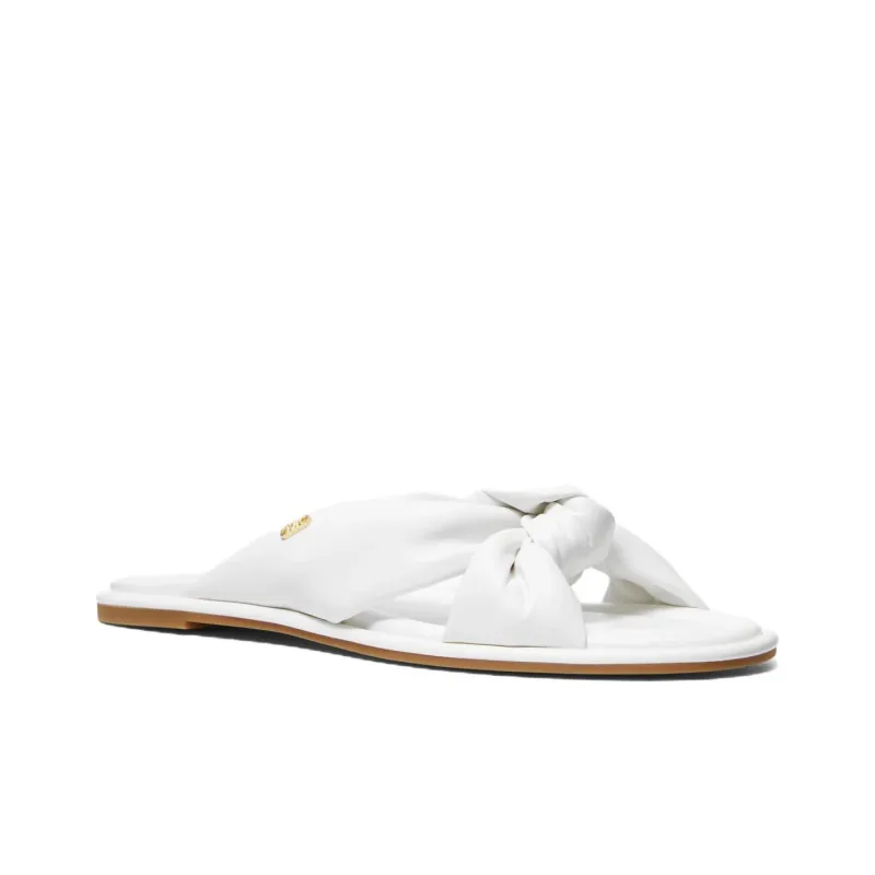 MICHAEL KORS Slide Slippers Women's White-2