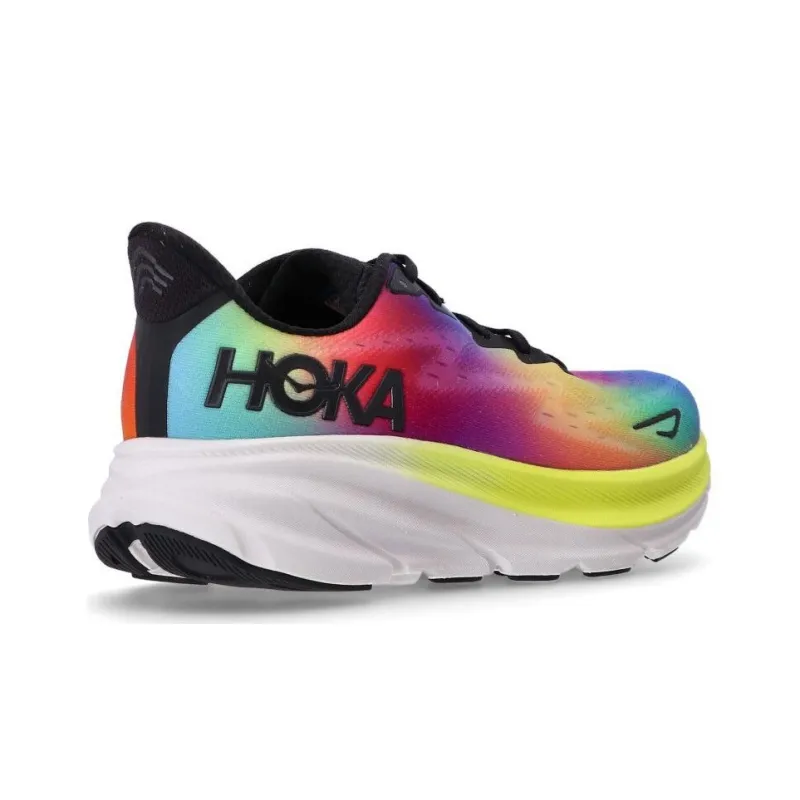 HOKA ONE ONE Clifton 9 Black Multi-4