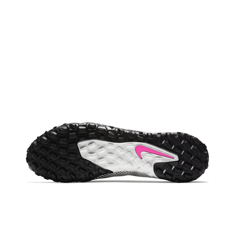 Nike React Phantom Gt Pro Tf White Black Pink Blast-4
