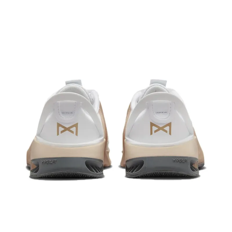 Nike Women's Metcon 9 EasyOn 'White Metallic Gold Sanddrift'-4