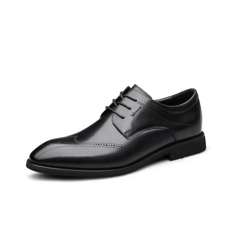 Wen Nai Dress Shoes Men's Black-1