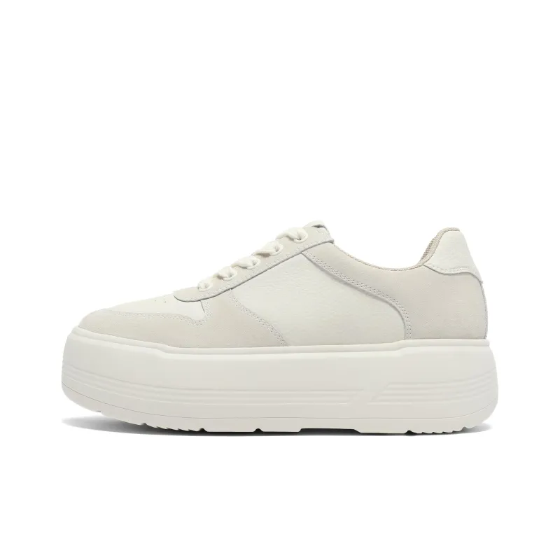 Senda Skateboard Shoes Women's Low Top White-0