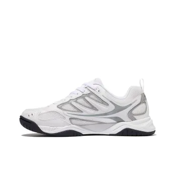 FILA NRE I3 Anti Slip Wear Resistant Low Top Training Shoes Unisex White Gray Korean Style