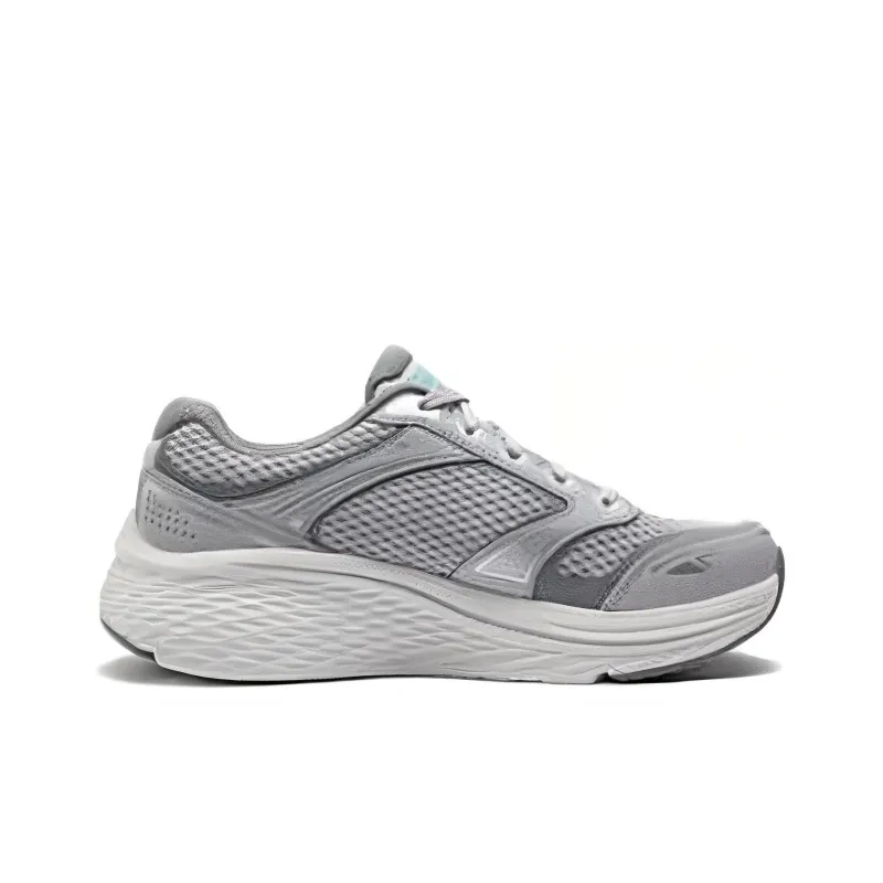 Skechers Cushioning Anti Slip And Wear Resistant Low Top Casual Running Shoes Women's Gray Blue-1