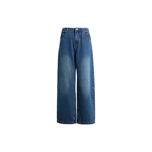 ELLE Jeans Women's Gray Blue