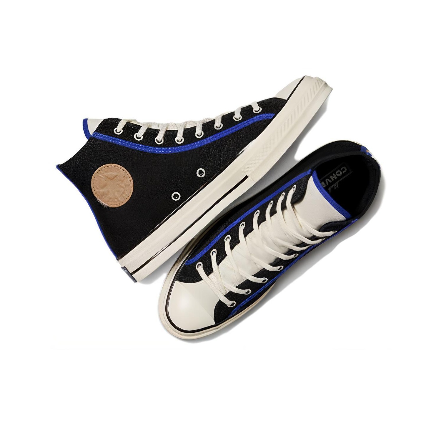 Blue flame converse on sale