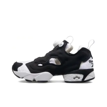 Reebok Instapump Fury Og Hollow Out Splicing Shoes/Sneakers Unisex Black White