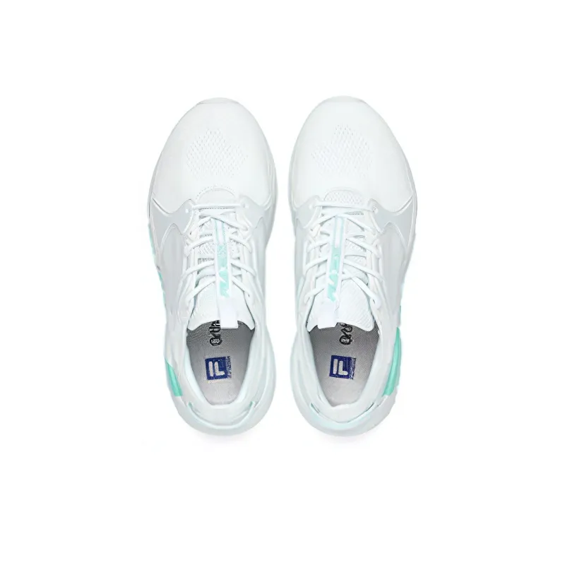 FILA MIND ELITE Cushioning Anti Slip And Wear Resistant Low Top Training Shoes Women's White Blue-2