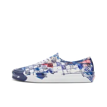 Vans Authentic Lx Connor Tingley Checkerboard White Blue