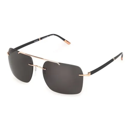 SILHOUETTE Aviator Sunglasses Women's Black