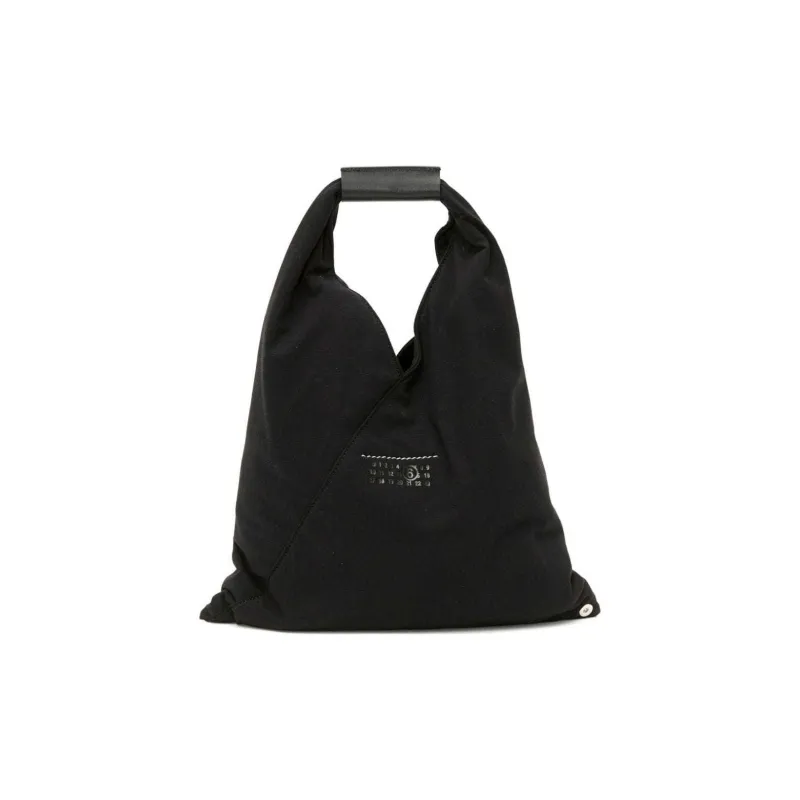 MM6 Maison Margiela Cotton Handbag Small Size Women's Black-2