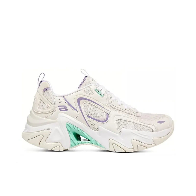 Skechers Stamina V3 'White Purple Green' Women's-1