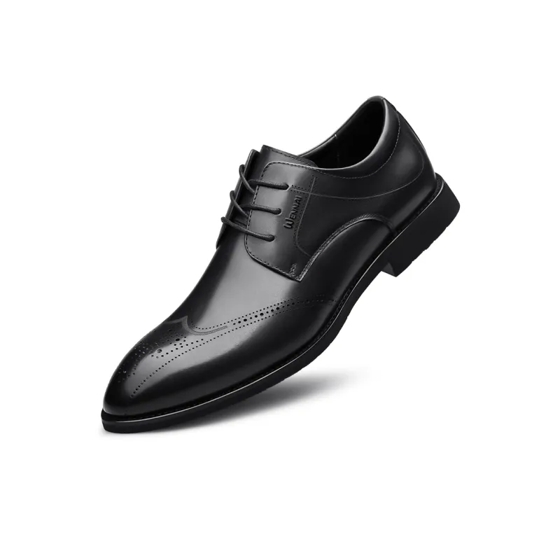 Wen Nai Dress Shoes Men's Black-2