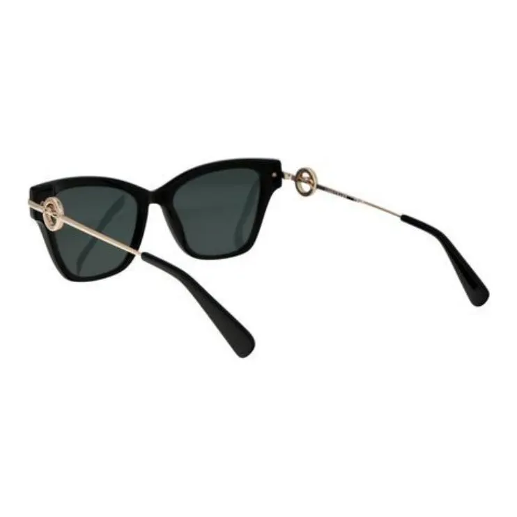 LONGCHAMP Acetate Cat Eye Sunglasses Unisex Black-2