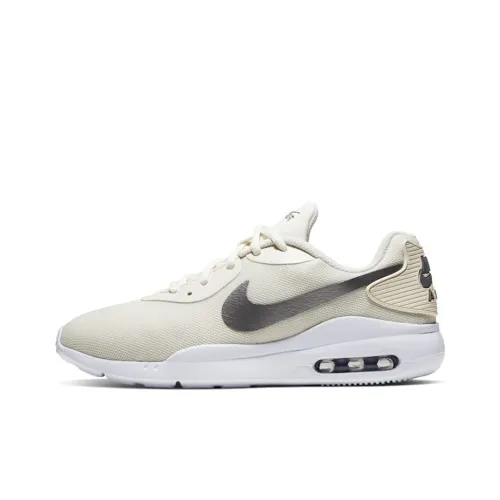 Nike Air Max Oketo Running Shoes Women's Low-Top Off White/Gray