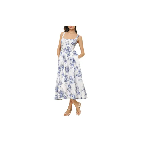 Reformation Slip Dresses Women's Blue