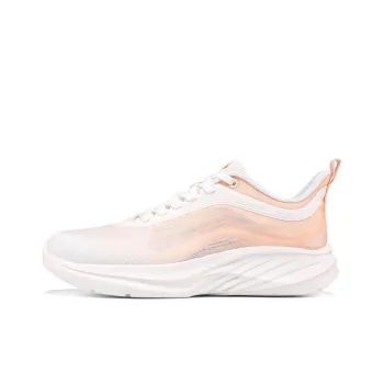 361° Cushioning, Breathable, Lightweight, Rebound Low Top Running Shoes Women's Pink Peach Color