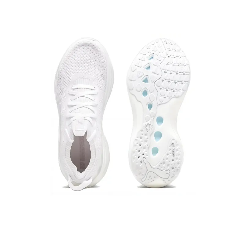 PUMA ForeverRun Nitro Knit 'White Feather Grey'-4