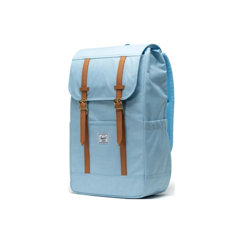 Herschel Recycled Fabric Backpack Unisex Light Blue-1