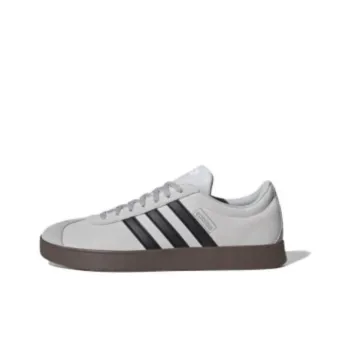 Adidas VL COURT 2.0 Low Top Skateboard Shoes Unisex Gray Black Silver