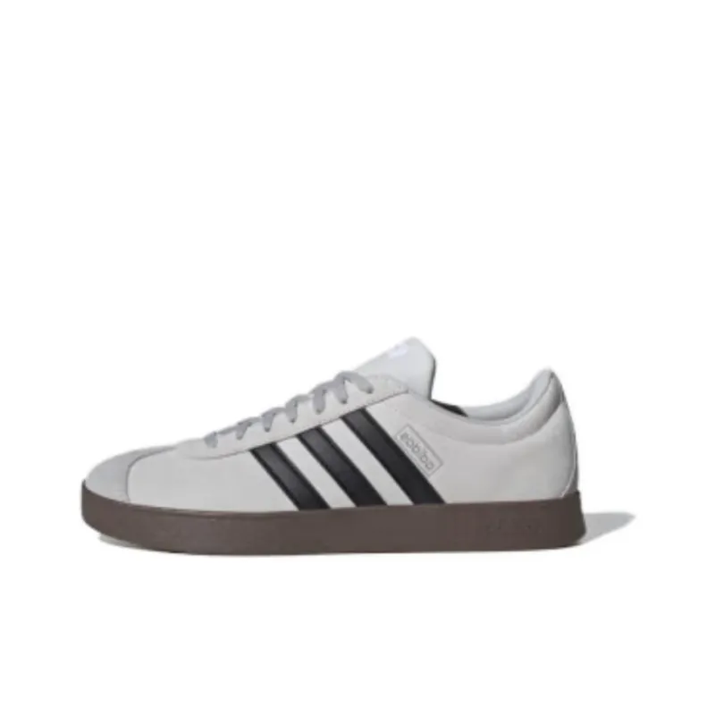 ★ADIDAS VL Court 2.0 Grey Black★ Adidas VL COURT 2.0 Low Top Skateboard Shoes Unisex Gray