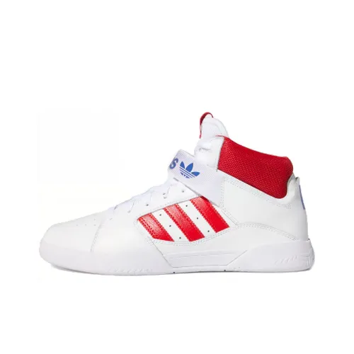 Adidas Originals VRX Cup Skateboard Shoes Men Mid-Top White/Red