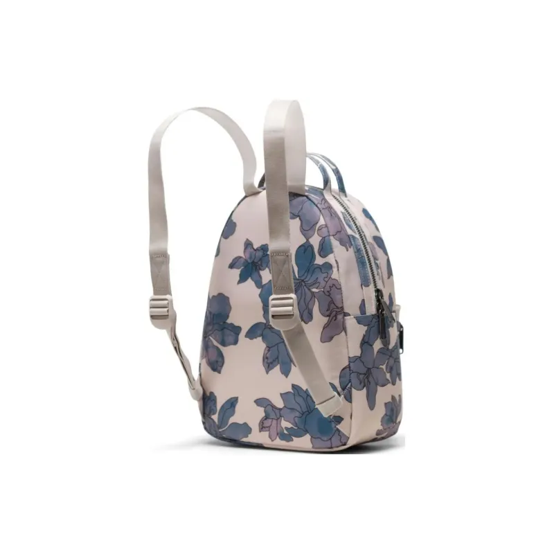 Herschel Nova Series Recycled Fabric Backpack Mini Unisex Moonlight Floral Waves-2