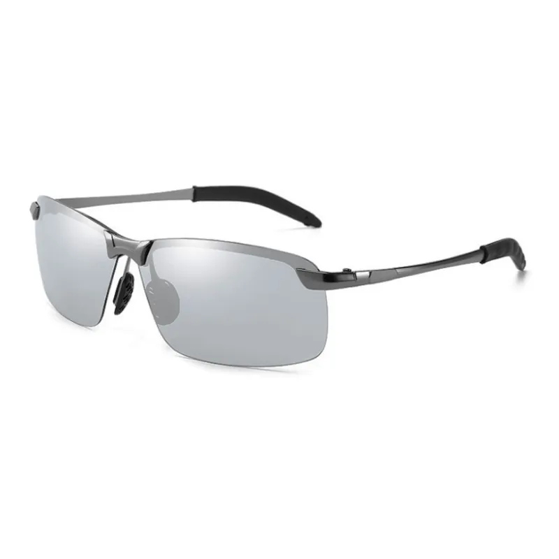 SOMAN Metal Irregular Shape Sunglasses Unisex-3